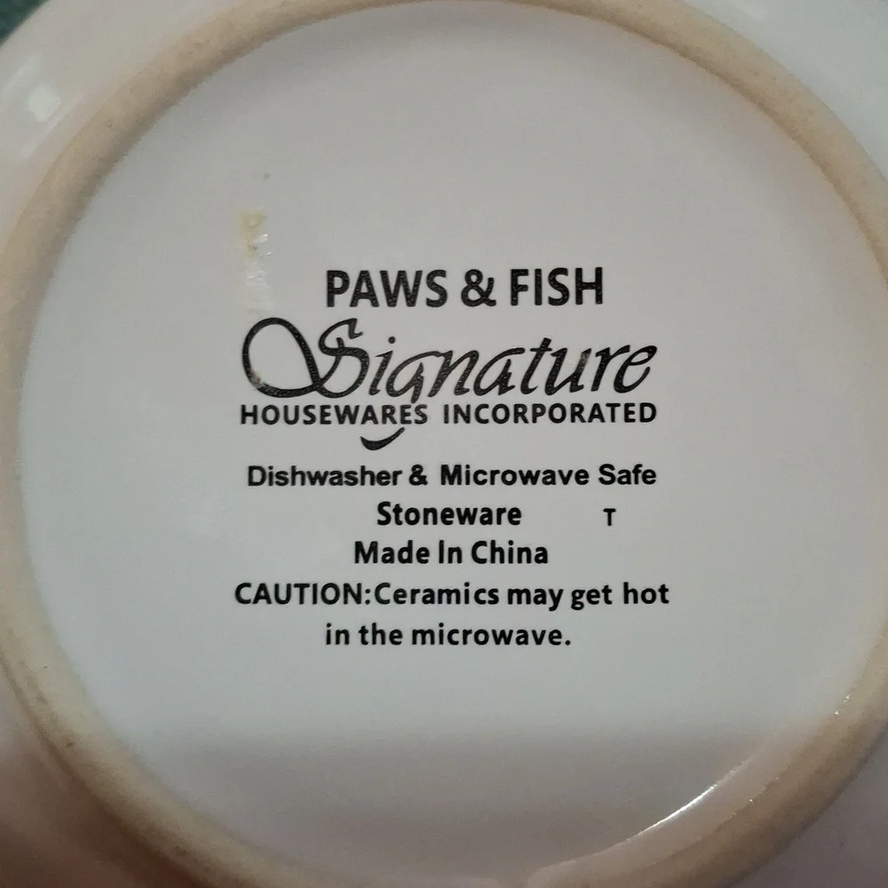 Two Kitty Bowls